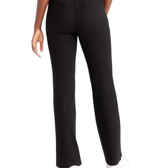 Quince Flared Ultra-Stretch Ponte Trouser, comfort, career, travel, Black, S - Picture 5 of 11